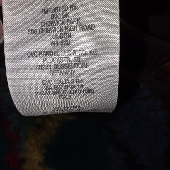 LOGO by Lori Goldstein Reversible Quilted Zip Front Jacket-Burgundy-Medium - Picture 7 of 13